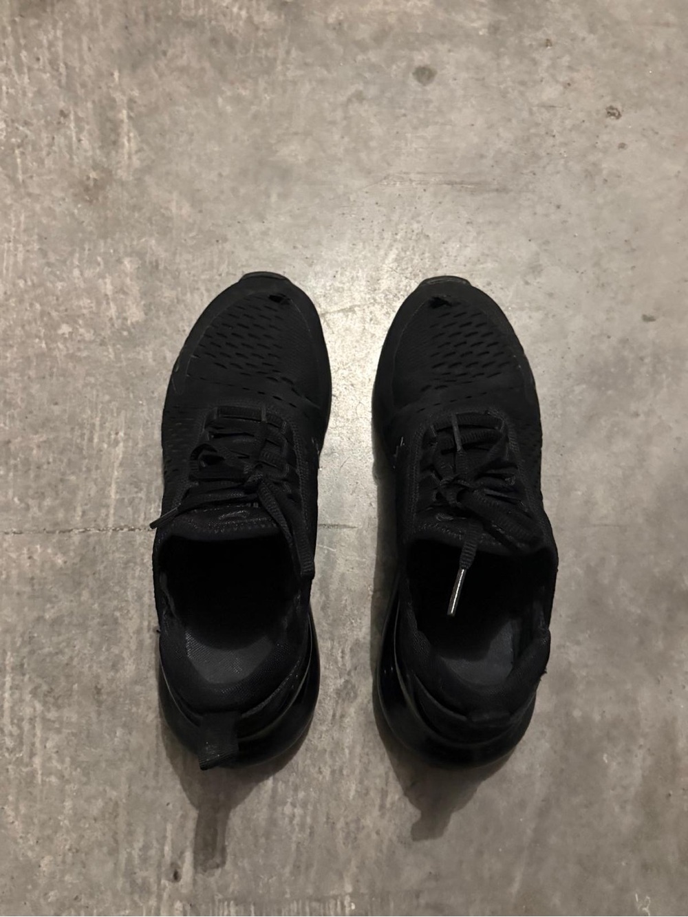 Women’s All-Black Athletic Sneakers - Lightweight Comfort